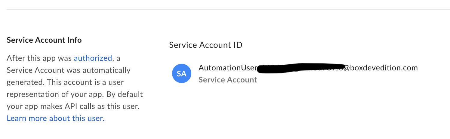 Service Account