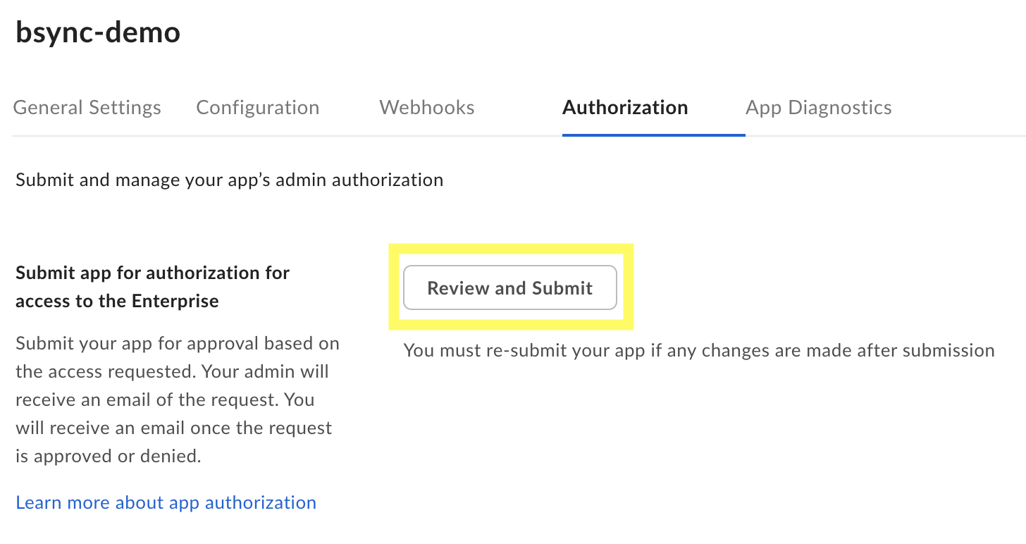 Review and Submit
