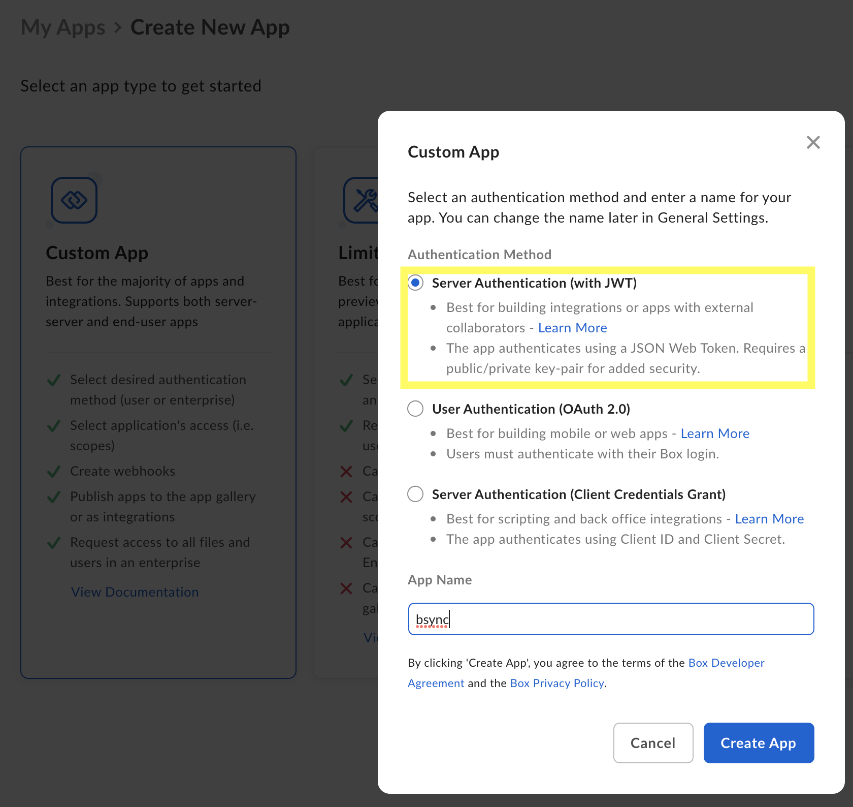 Custom App